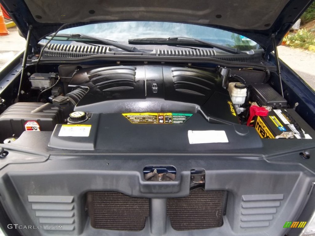 2005 Aviator Luxury AWD - Dark Blue Pearl Metallic / Dove Grey photo #29