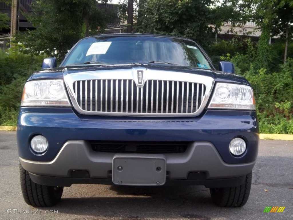 2005 Aviator Luxury AWD - Dark Blue Pearl Metallic / Dove Grey photo #38