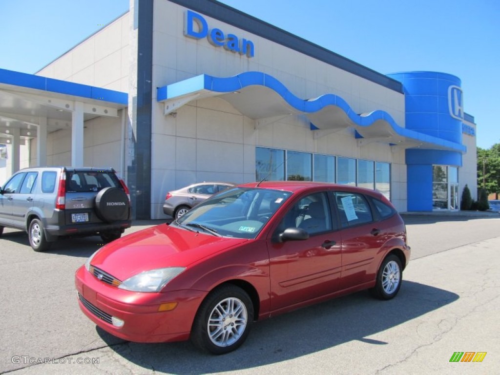 Sangria Red Metallic Ford Focus