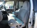 Medium Graphite 2001 Ford F150 XLT SuperCrew 4x4 Interior Color