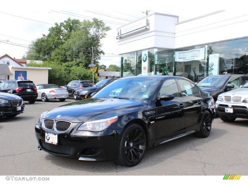 2007 M5 Sedan - Black Sapphire Metallic / Black photo #1