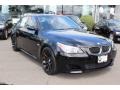 2007 Black Sapphire Metallic BMW M5 Sedan  photo #3