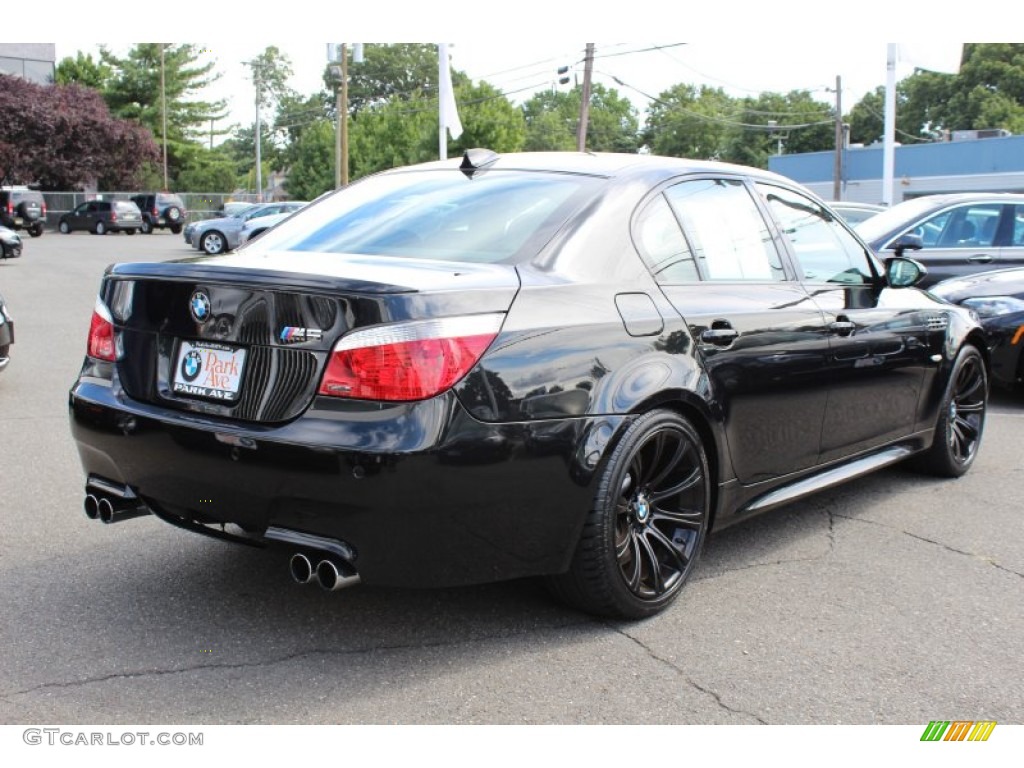 Black Sapphire Metallic 2007 BMW M5 Sedan Exterior Photo #53019995