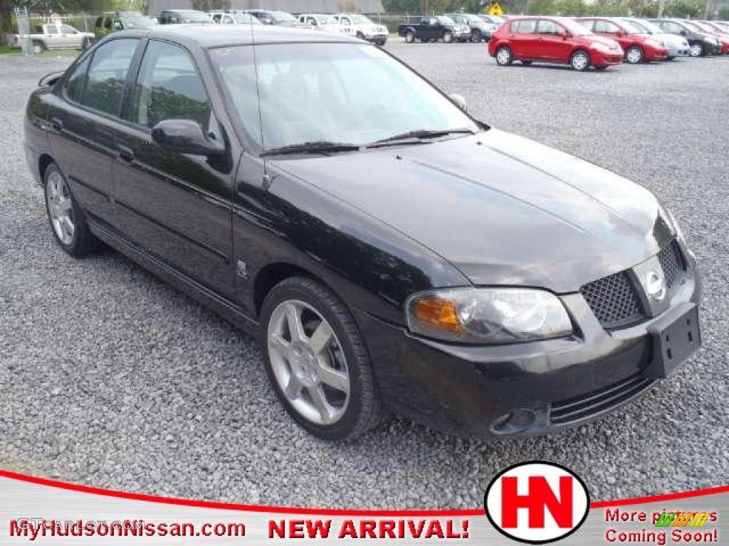 2004 Sentra SE-R Spec V - Blackout / SE-R Black/Silver photo #1