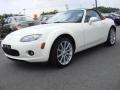 2006 Marble White Mazda MX-5 Miata Grand Touring Roadster  photo #21