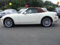 2006 Marble White Mazda MX-5 Miata Grand Touring Roadster  photo #22