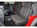 2005 Flame Red Jeep Wrangler SE 4x4  photo #11