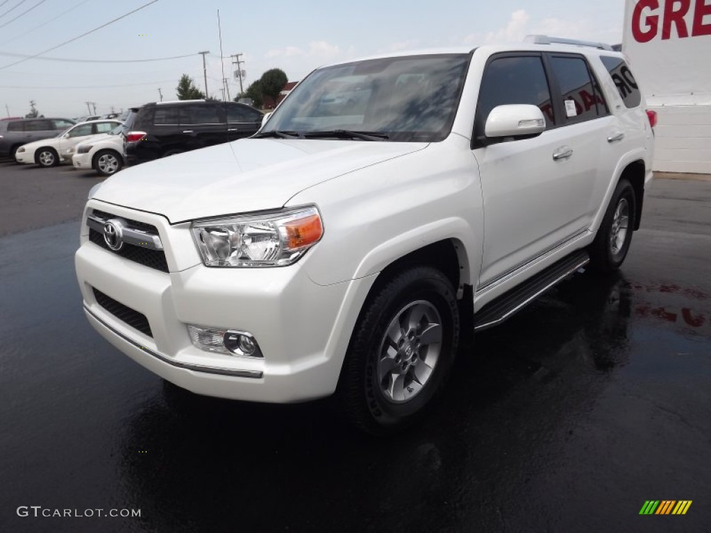 2011 4Runner SR5 - Blizzard White Pearl / Sand Beige photo #3