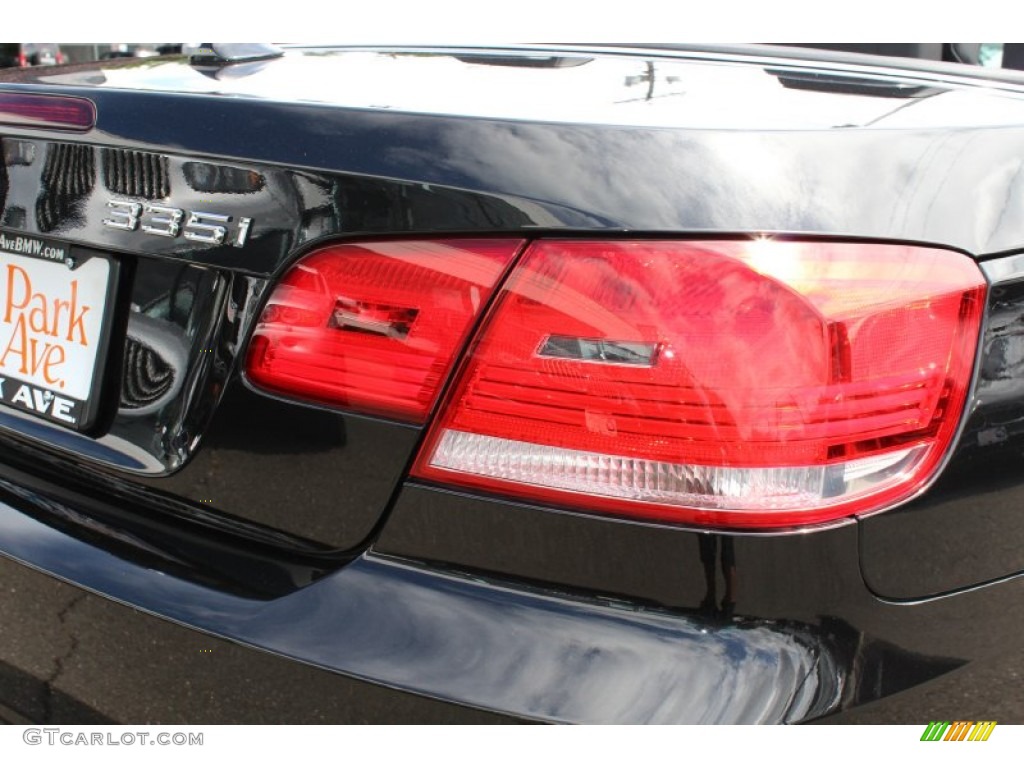 2008 3 Series 335i Convertible - Jet Black / Black photo #21