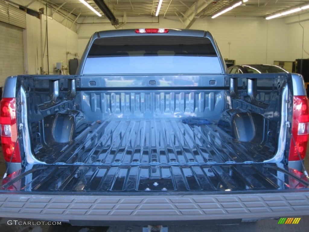 2009 Silverado 1500 LT Z71 Crew Cab 4x4 - Blue Granite Metallic / Ebony photo #9