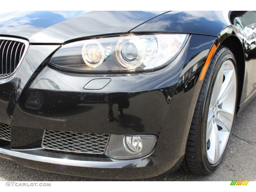 2008 3 Series 335i Convertible - Jet Black / Black photo #28