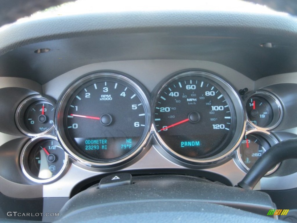 2009 Silverado 1500 LT Z71 Crew Cab 4x4 - Blue Granite Metallic / Ebony photo #23