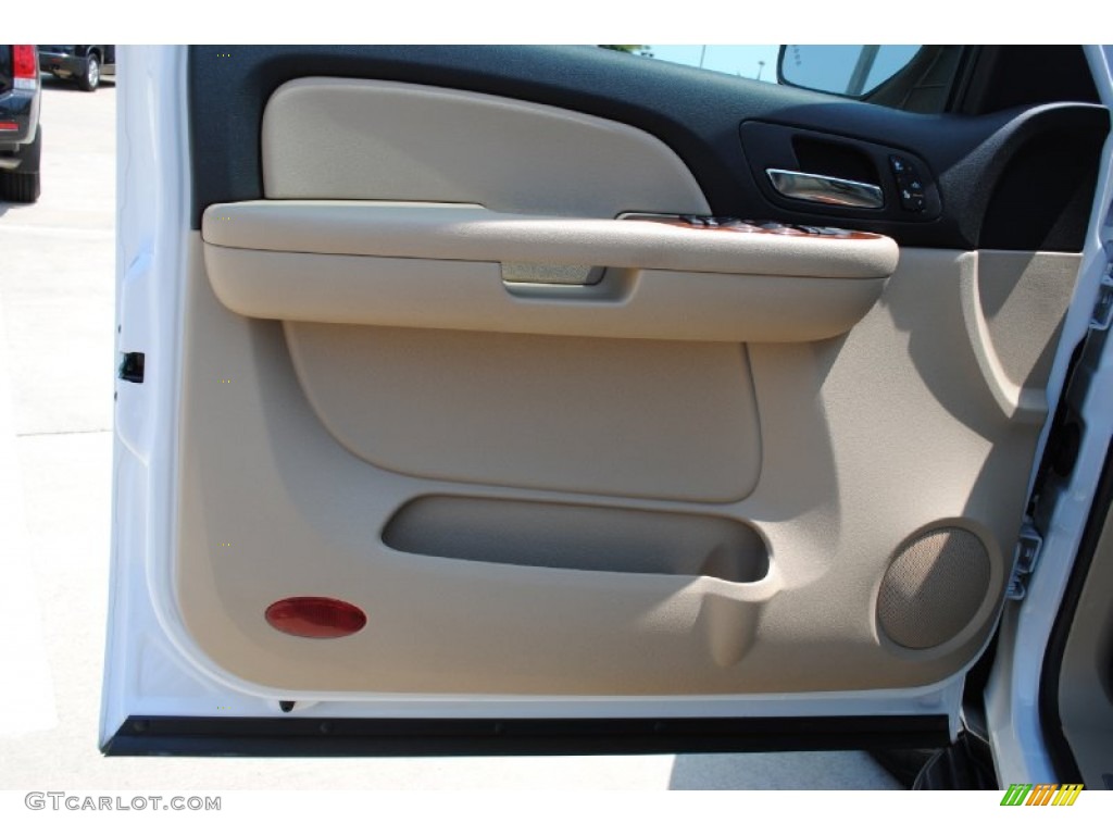 2007 Tahoe LTZ - Summit White / Light Cashmere/Ebony photo #13
