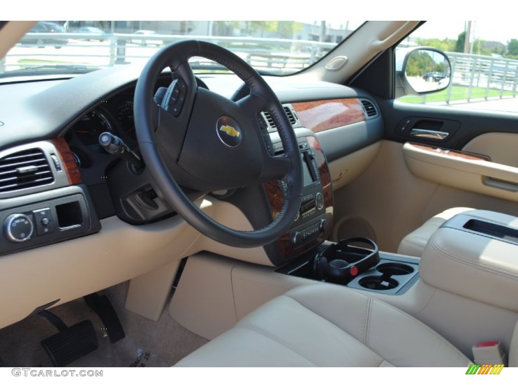 2007 Tahoe LTZ - Summit White / Light Cashmere/Ebony photo #15