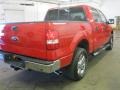 2008 Bright Red Ford F150 XLT SuperCrew 4x4  photo #2