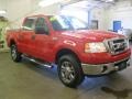 2008 Bright Red Ford F150 XLT SuperCrew 4x4  photo #14