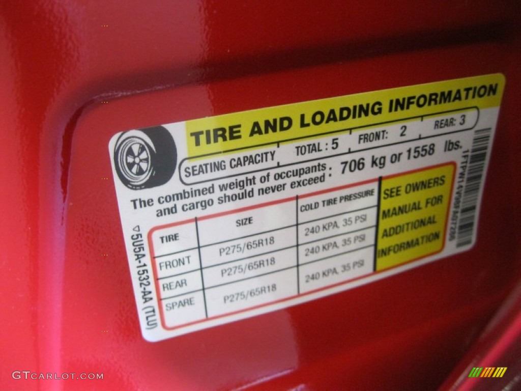 2008 F150 XLT SuperCrew 4x4 - Bright Red / Medium/Dark Flint photo #27