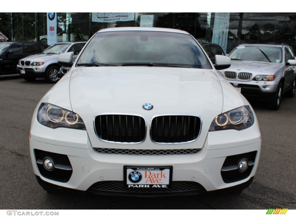 2011 X6 xDrive35i - Alpine White / Black photo #2