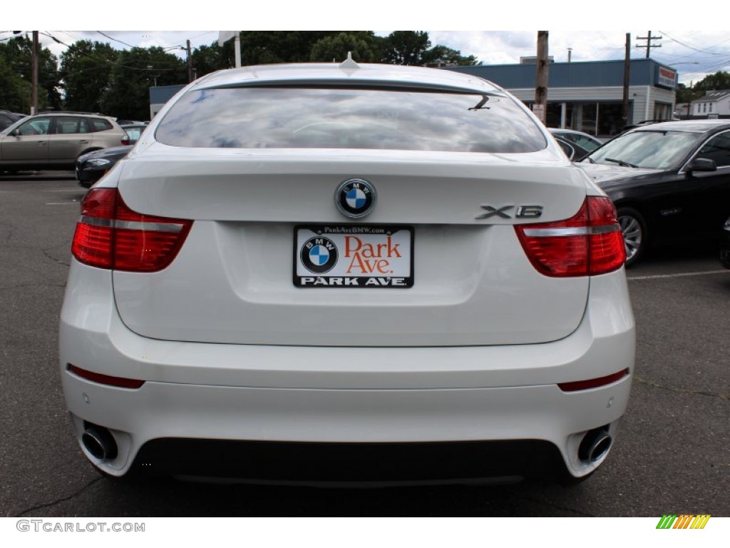 2011 X6 xDrive35i - Alpine White / Black photo #6