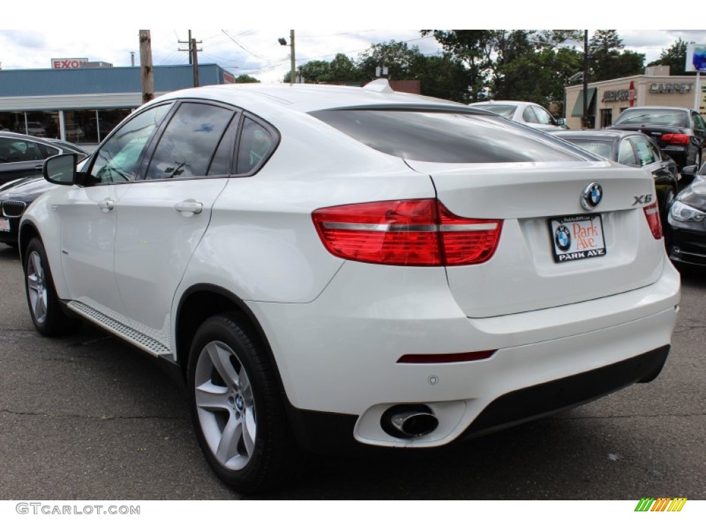 2011 X6 xDrive35i - Alpine White / Black photo #7
