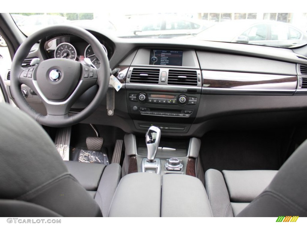 2011 BMW X6 xDrive35i Black Dashboard Photo #53022713