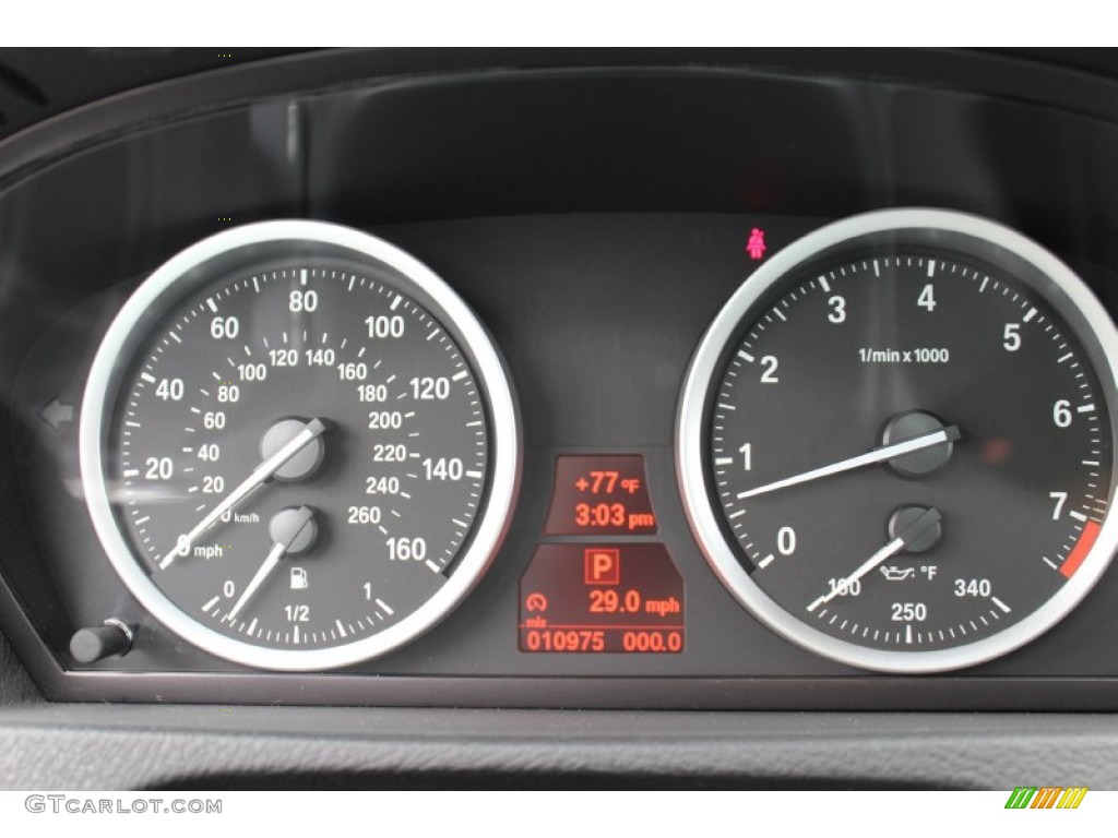 2011 BMW X6 xDrive35i Gauges Photo #53022773