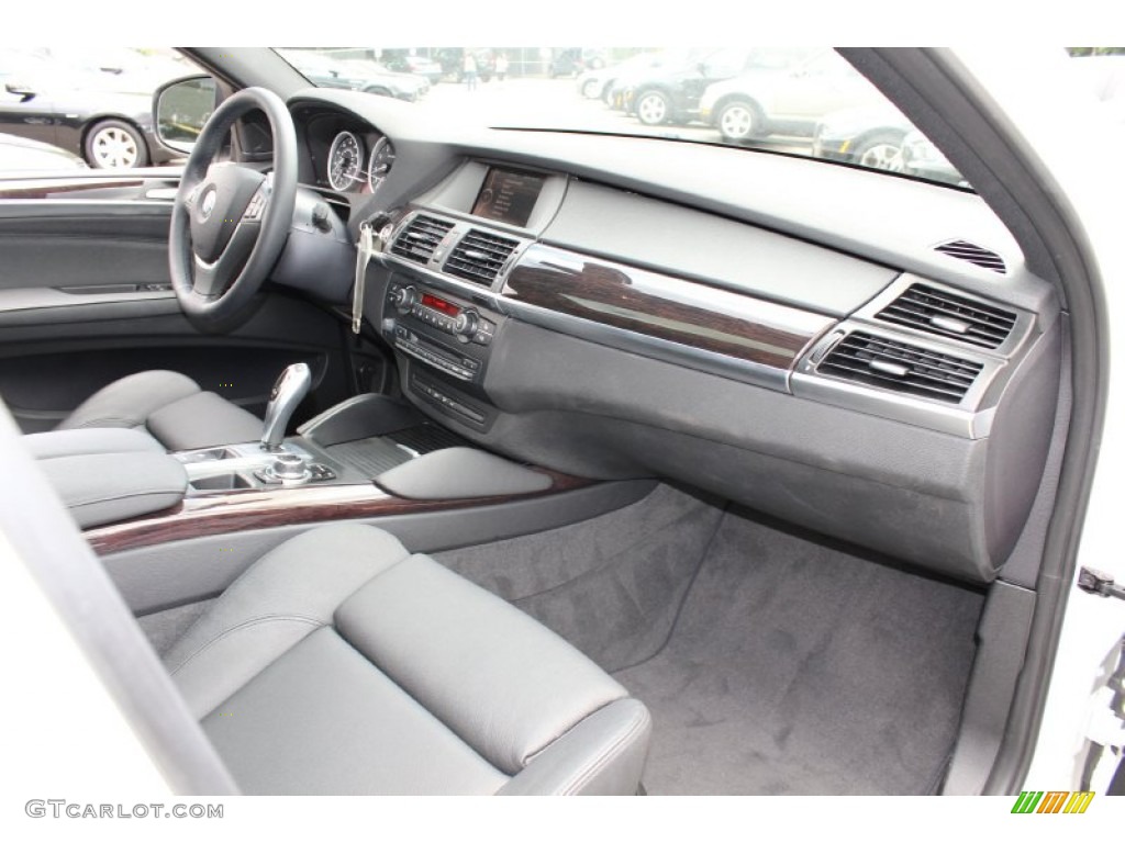 2011 BMW X6 xDrive35i Black Dashboard Photo #53022966