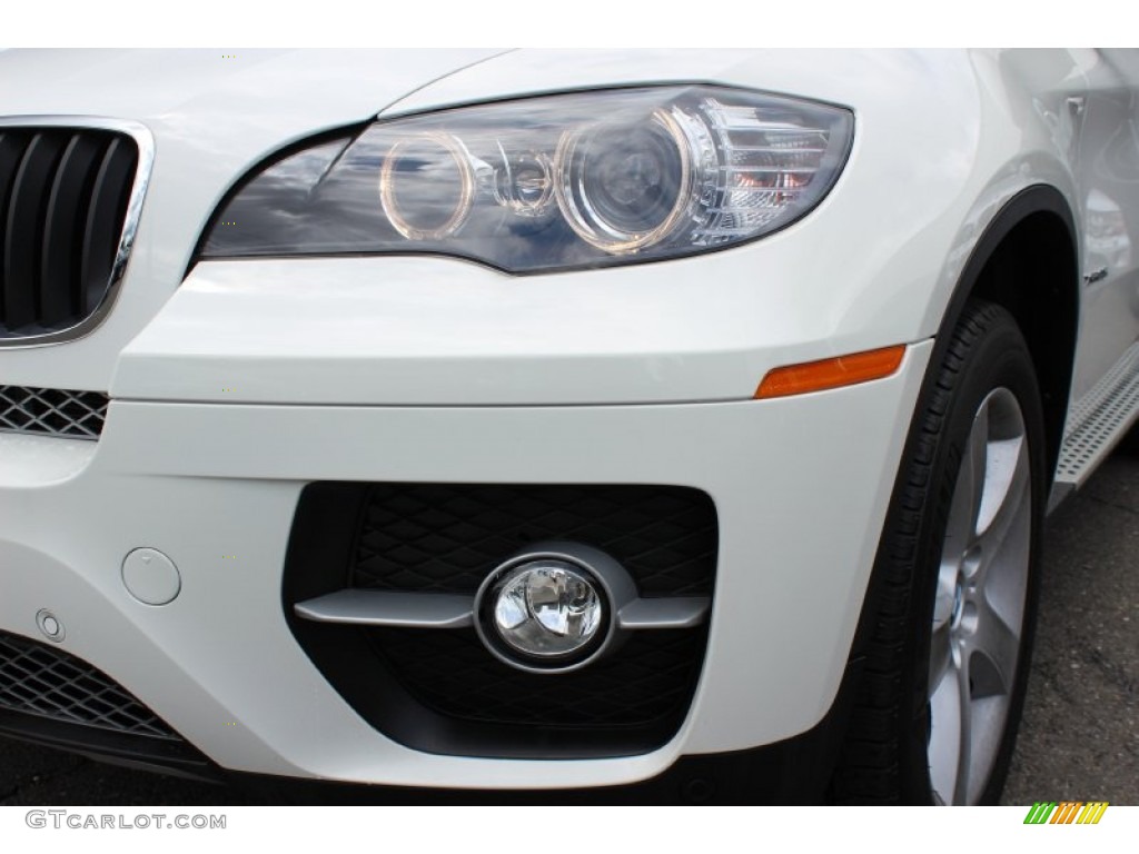 2011 X6 xDrive35i - Alpine White / Black photo #30