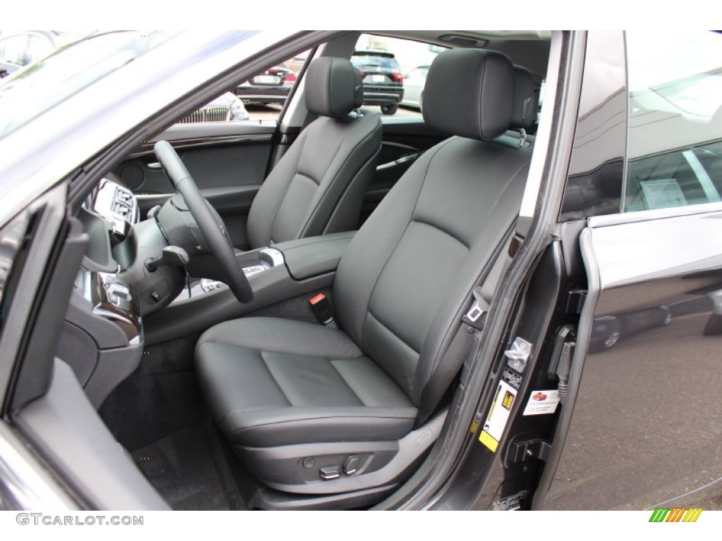 Black Interior 2011 BMW 5 Series 535i Gran Turismo Photo #53023262