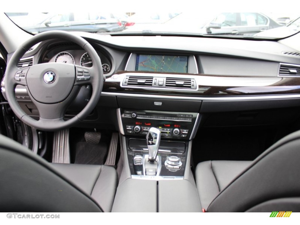 2011 BMW 5 Series 535i Gran Turismo Black Dashboard Photo #53023277
