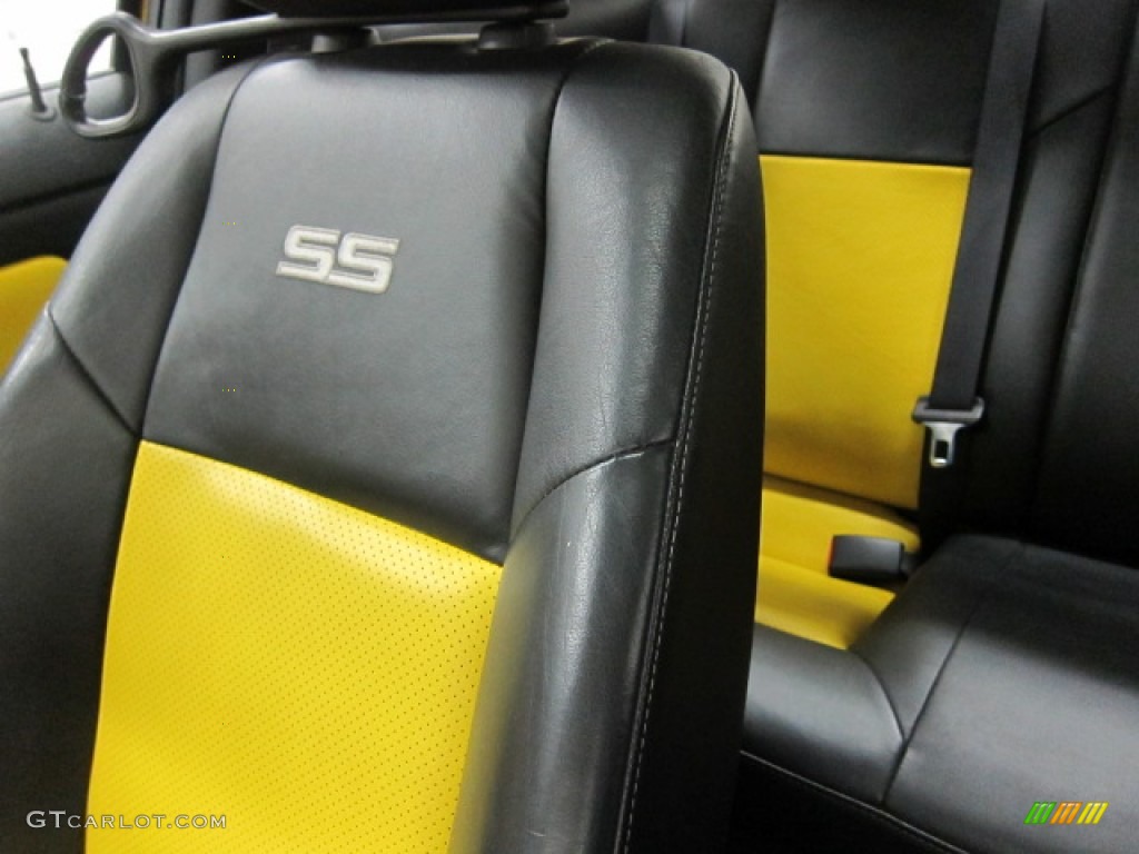 Ebony/Yellow Interior 2006 Chevrolet Cobalt SS Supercharged Coupe Photo #53023856