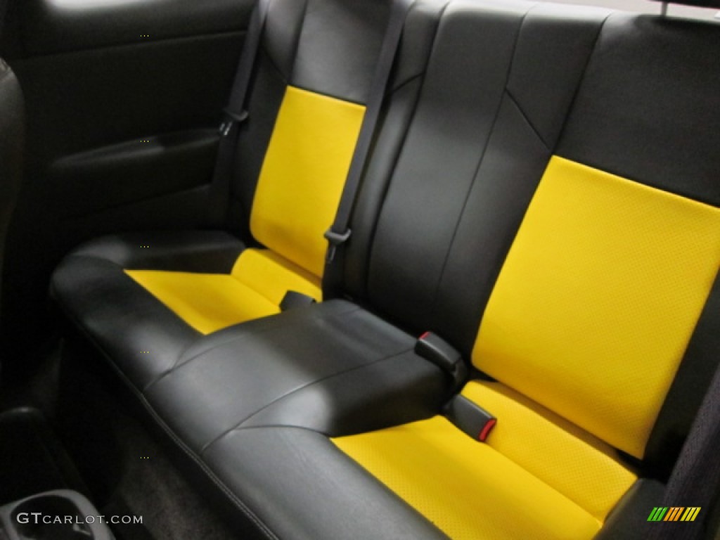 Ebony/Yellow Interior 2006 Chevrolet Cobalt SS Supercharged Coupe Photo #53023871