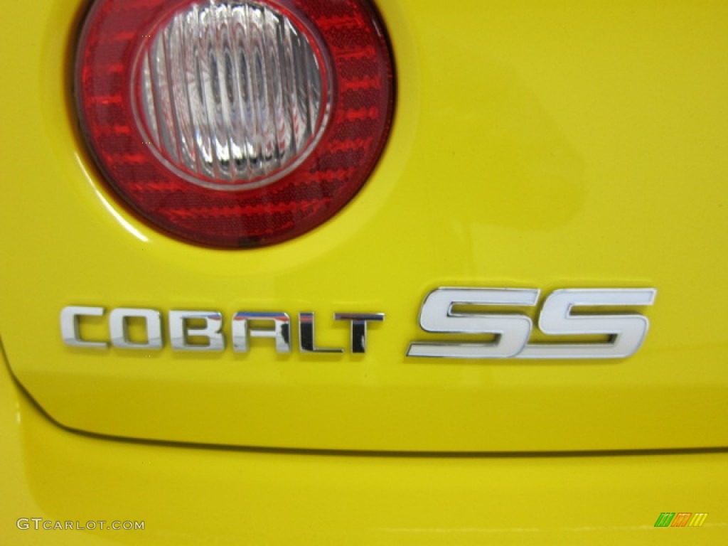 2006 Cobalt SS Supercharged Coupe - Rally Yellow / Ebony/Yellow photo #9