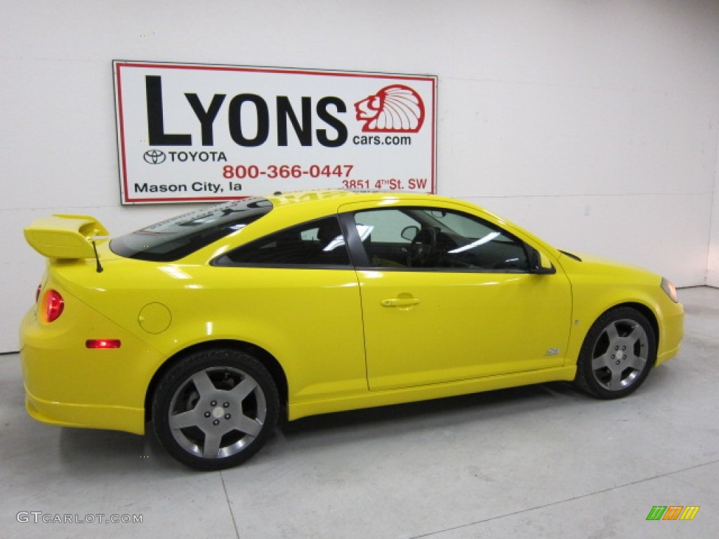 2006 Cobalt SS Supercharged Coupe - Rally Yellow / Ebony/Yellow photo #12