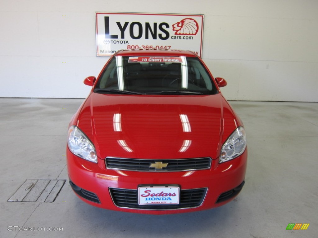 2010 Impala LT - Victory Red / Ebony photo #24