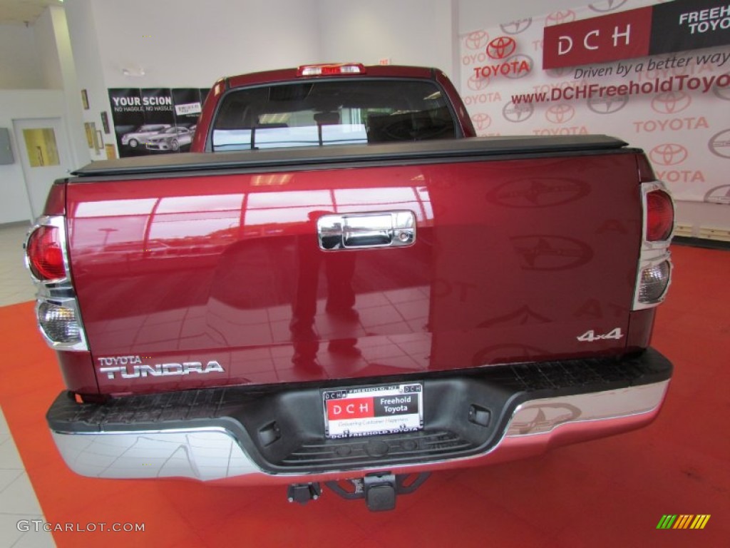 2007 Tundra Limited CrewMax 4x4 - Salsa Red Pearl / Graphite Gray photo #7