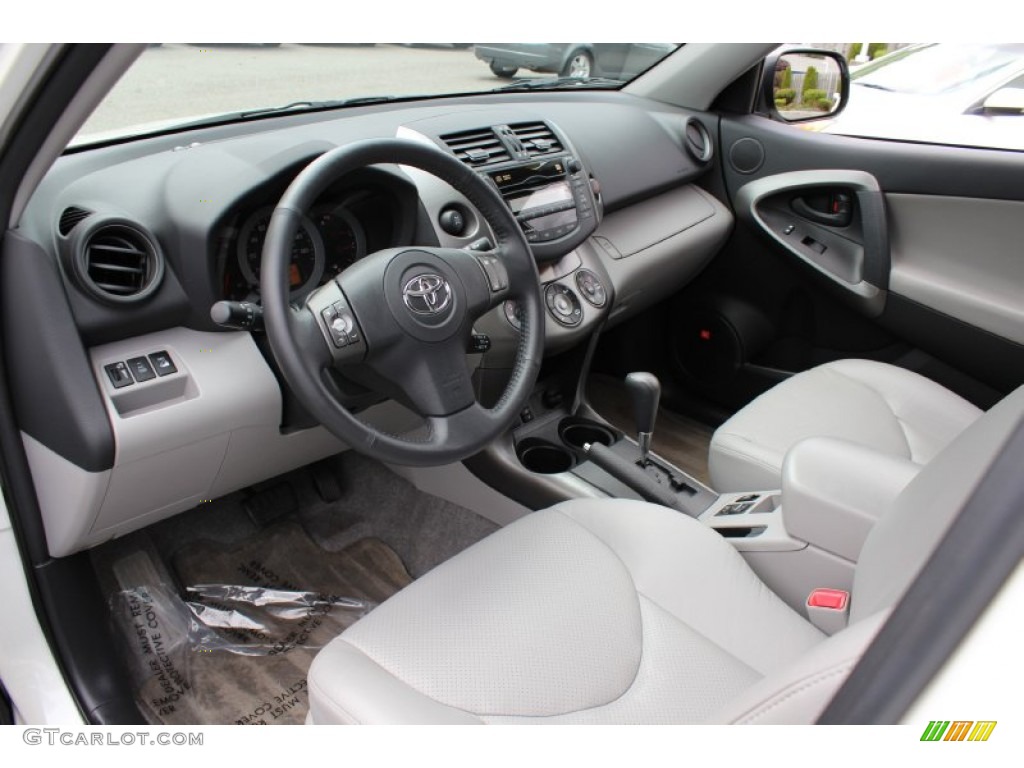 Ash Gray Interior 2010 Toyota RAV4 Limited V6 4WD Photo #53024777
