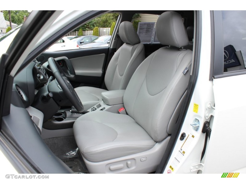 Ash Gray Interior 2010 Toyota RAV4 Limited V6 4WD Photo #53024828