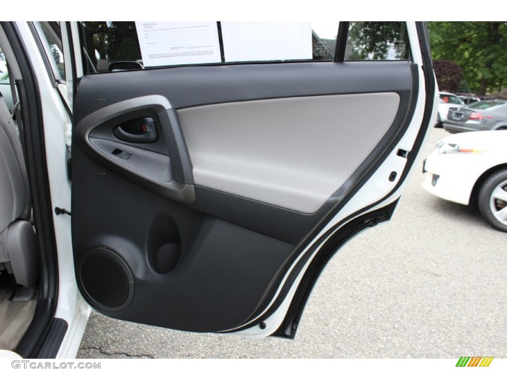 2010 Toyota RAV4 Limited V6 4WD Ash Gray Door Panel Photo #53025005