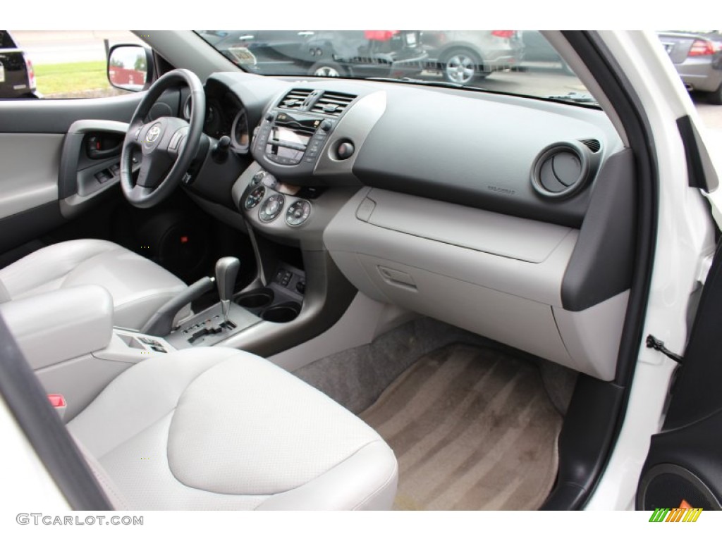 Ash Gray Interior 2010 Toyota RAV4 Limited V6 4WD Photo #53025041