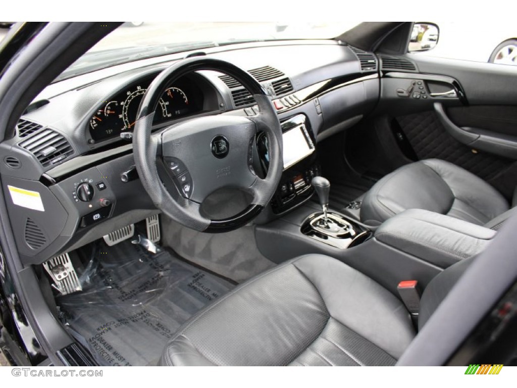Charcoal Interior 2000 Mercedes-Benz S 500 Sedan Photo #53025338