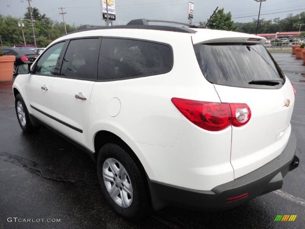 White 2012 Chevrolet Traverse LS Exterior Photo #53025509