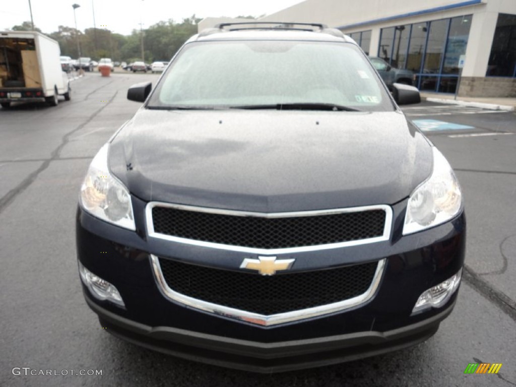 Dark Blue Metallic 2012 Chevrolet Traverse LS AWD Exterior Photo #53026052