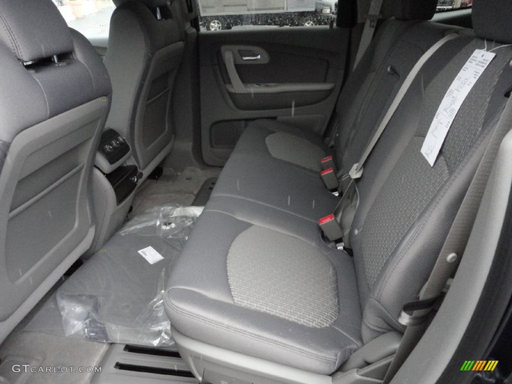 Dark Gray/Light Gray Interior 2012 Chevrolet Traverse LS AWD Photo #53026226