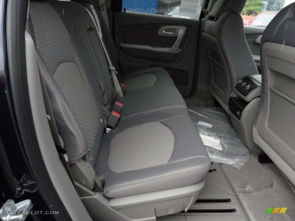 Dark Gray/Light Gray Interior 2012 Chevrolet Traverse LS AWD Photo #53026262