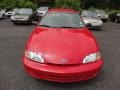 2001 Bright Red Chevrolet Cavalier Sedan  photo #2