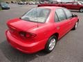 2001 Bright Red Chevrolet Cavalier Sedan  photo #6