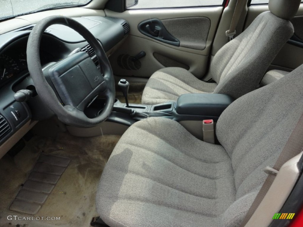 Neutral Interior 2001 Chevrolet Cavalier Sedan Photo