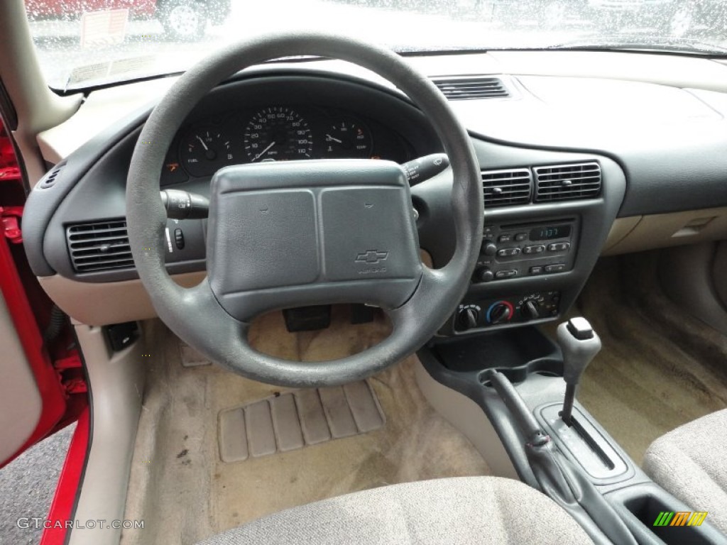 2001 Chevrolet Cavalier Sedan Neutral Dashboard Photo #53027570