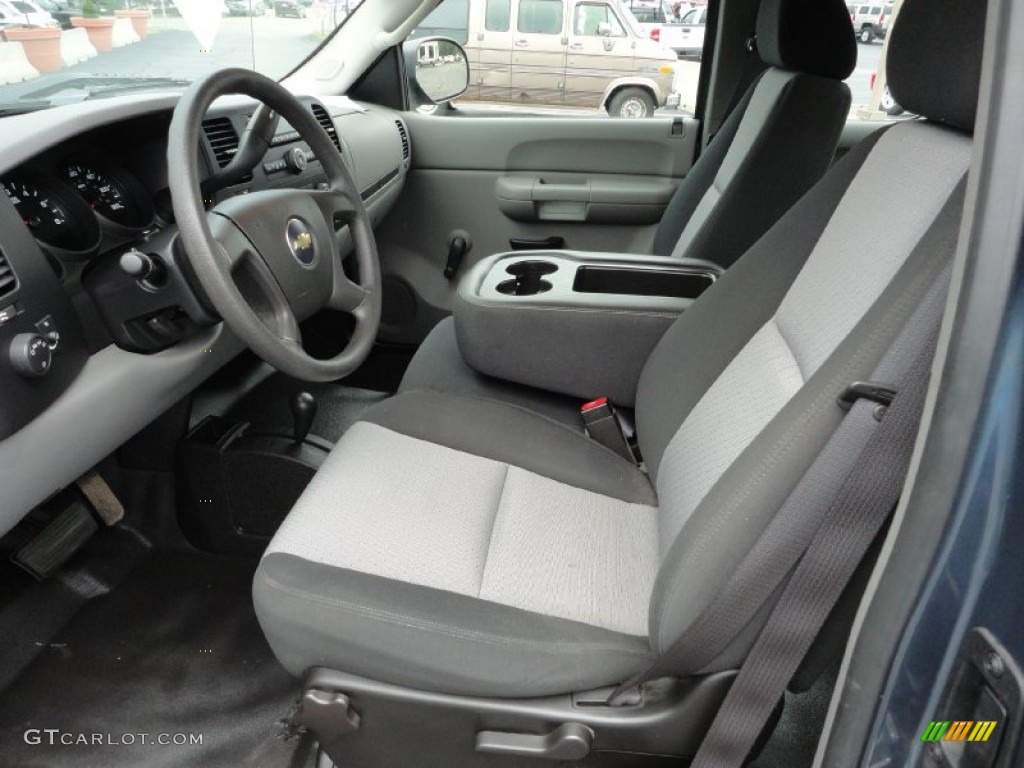 Dark Titanium Interior 2008 Chevrolet Silverado 1500 LS Extended Cab 4x4 Photo #53028563